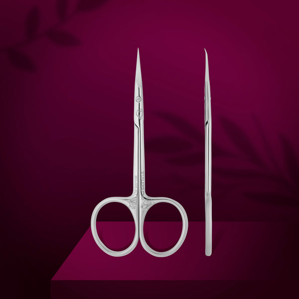 Professional cuticle scissors Staleks Pro Exclusive 23 Type 1 (Magnolia) SX-23/1m