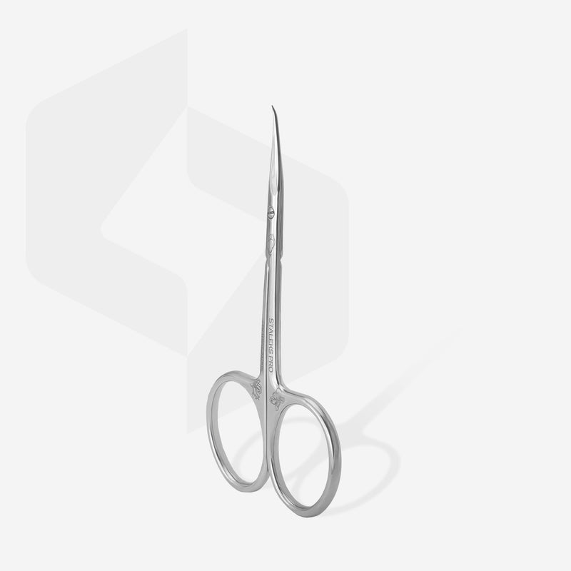 Професійні ножиці для кутикули з гачком Staleks Pro Exclusive 21 Type 2 (Magnolia) SX-21/2m