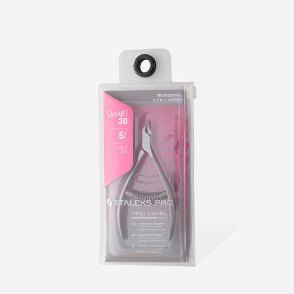 Professional cuticle nippers Staleks Pro Smart 30, 5 mm NS-30-5