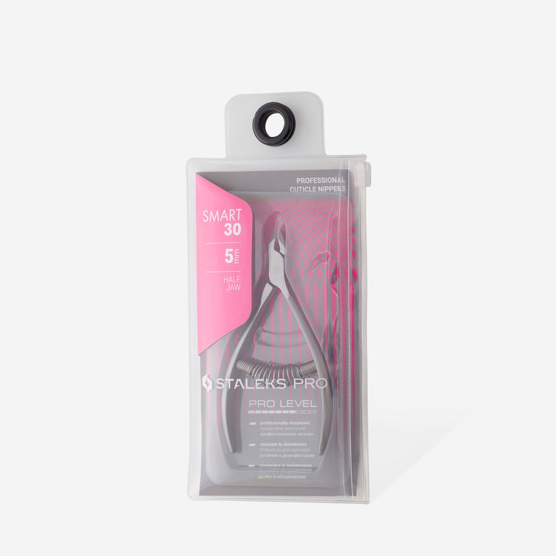Professional cuticle nippers Staleks Pro Smart 30, 5 mm NS-30-5