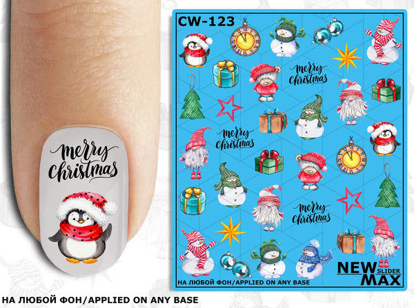 Newmaxpro Slider design for Manicure CW-123